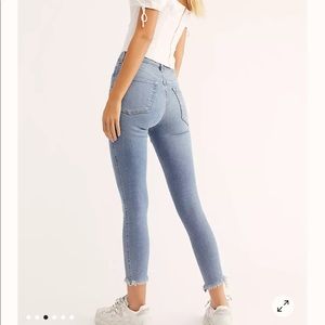 free people raw high rise jegging 28S sierra